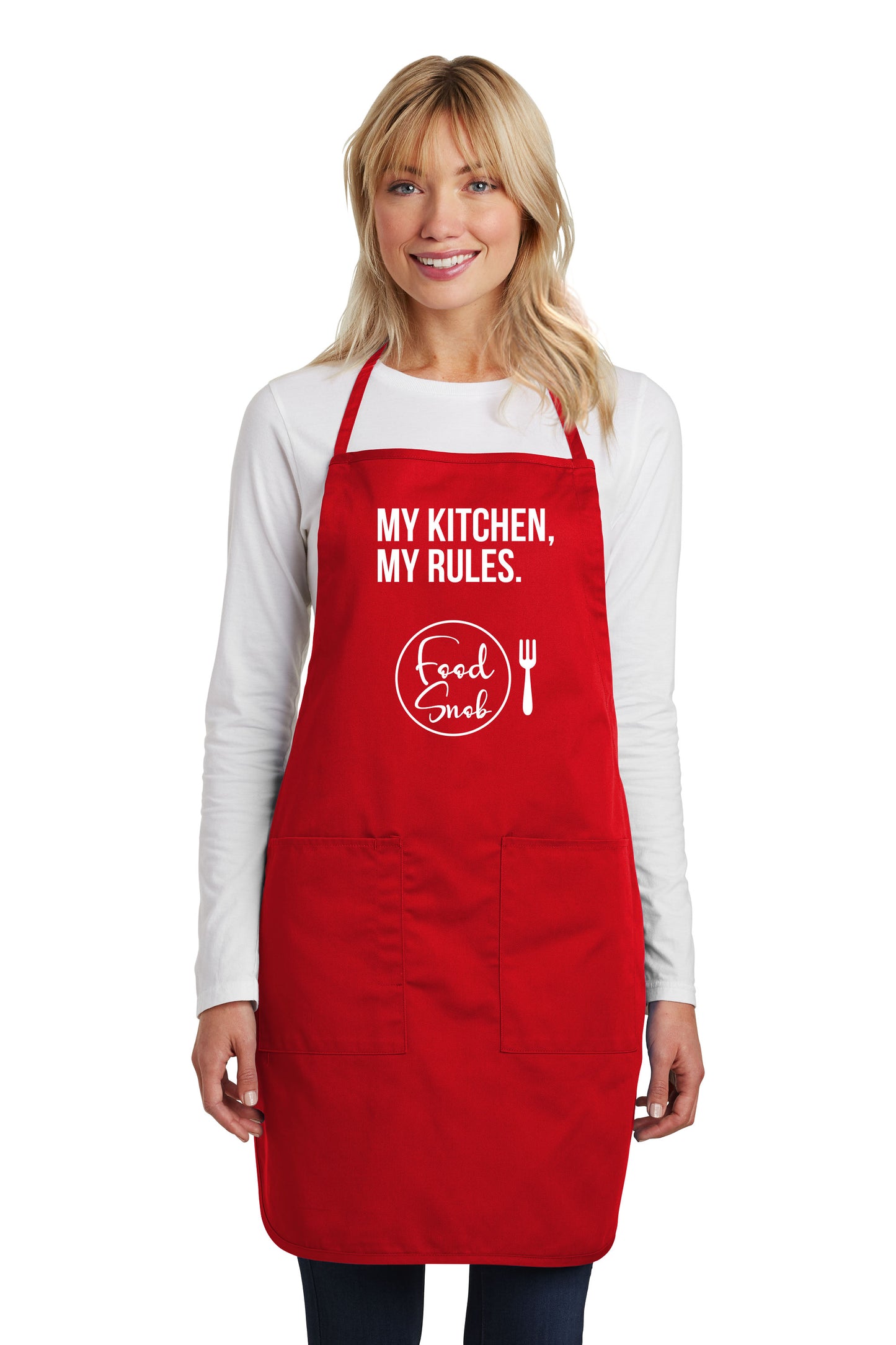 Apron: "My Kitchen, My Rules."