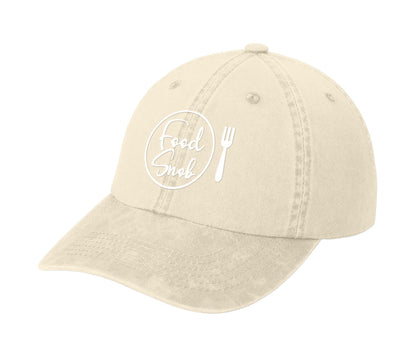 Food Snob Garment Washed Cap