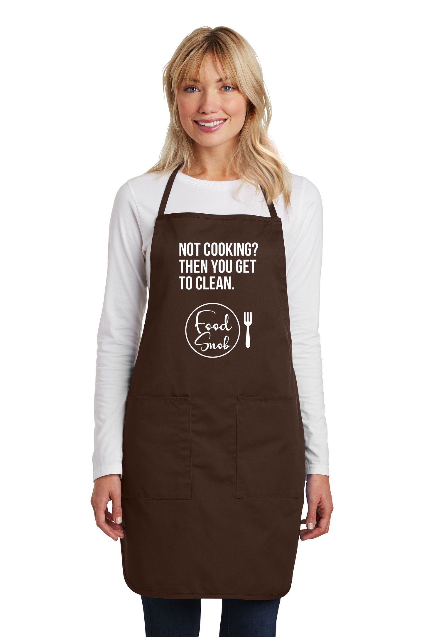 Apron: "Not Cooking? Then You Get To Clean"